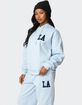 EDIKTED LA Love Oversized Hoodie image number 3