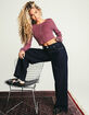 FULL TILT Womens Long Sleeve Thermal Cardigan image number 5