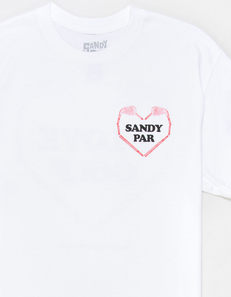 SANDY PAR I Love Golf Mens Tee - WHITE | Tillys