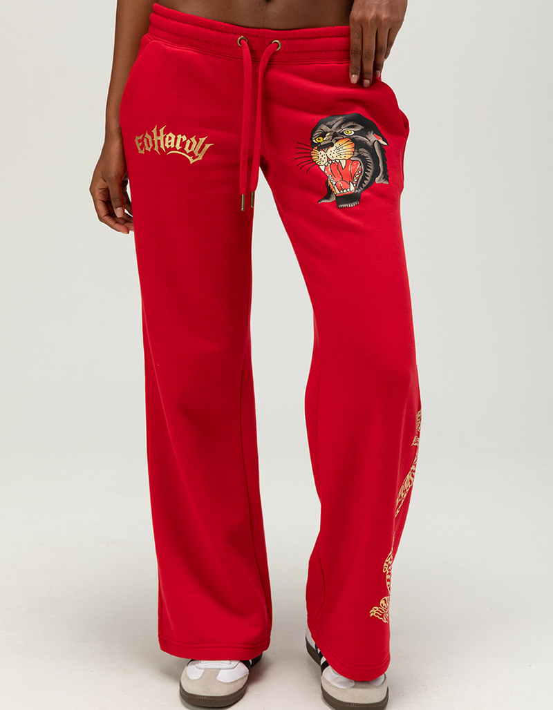 ED HARDY Panther Womens Sweatpants image number 1