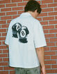 RSQ Mens Graphic Crop Button Up Shirt image number 1
