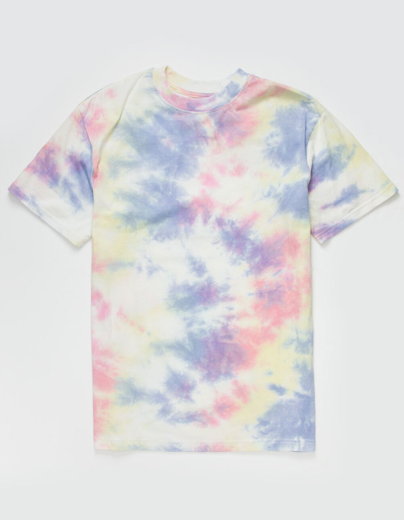 SUPER MASSIVE Pastel Tie Dye Mens T-Shirt image number 0