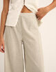 RHYTHM Valley Stripe Womens Wide Leg Pants image number 4