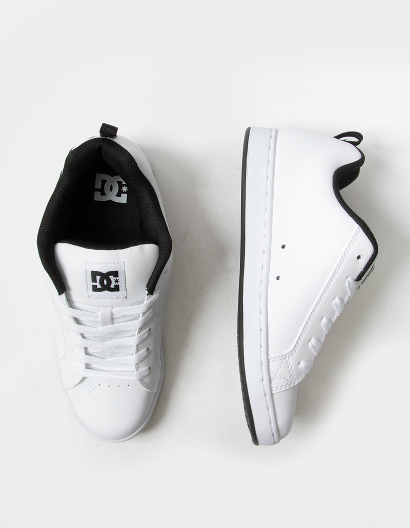 DC SHOES Court Graffik Womens White Combo Shoes image number 4