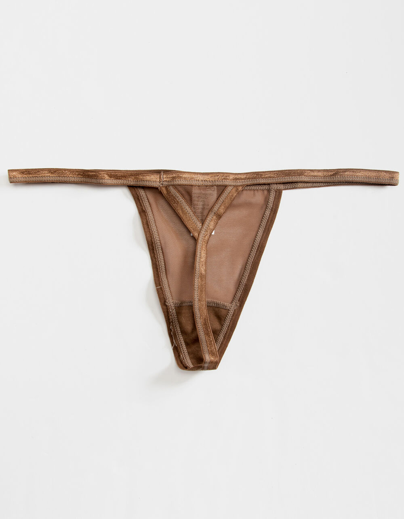 FULL TILT Mesh G-String Thong image number 1