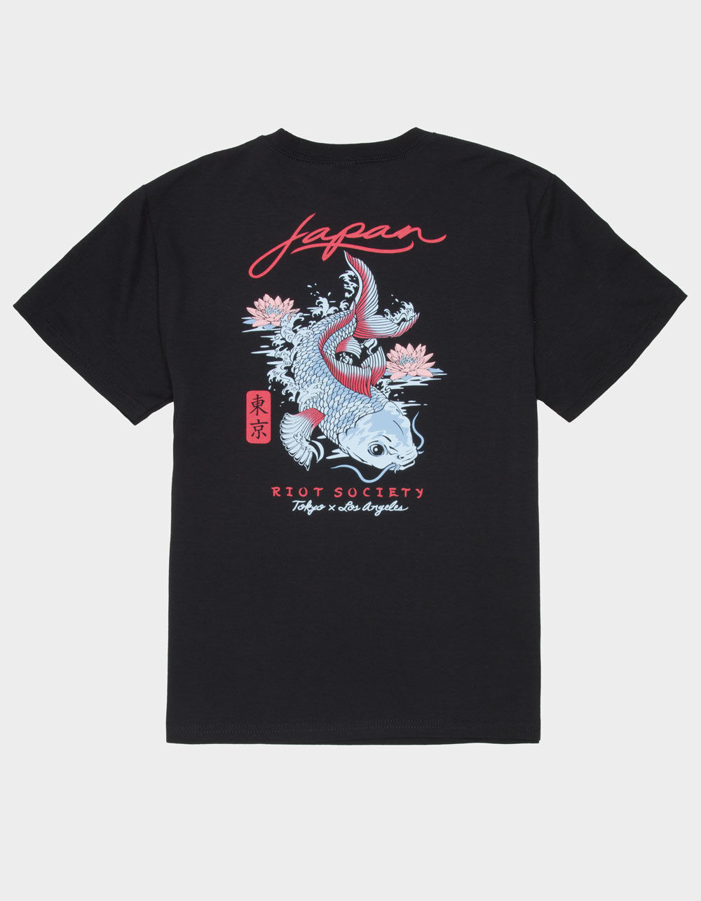 RIOT SOCIETY Japan Koi Boys Tee - BLACK | Tillys