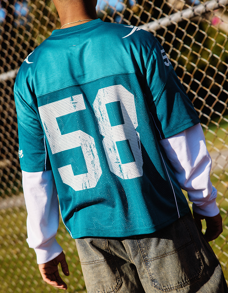 RSQ Mens Mesh Football Jersey image number 4