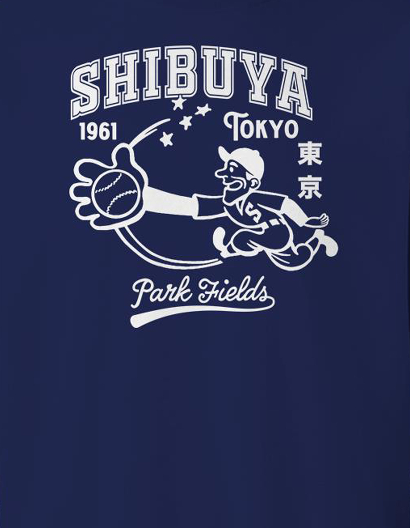 PARK FIELDS Shibuya Tokyo Unisex Crewneck Sweatshirt image number 1