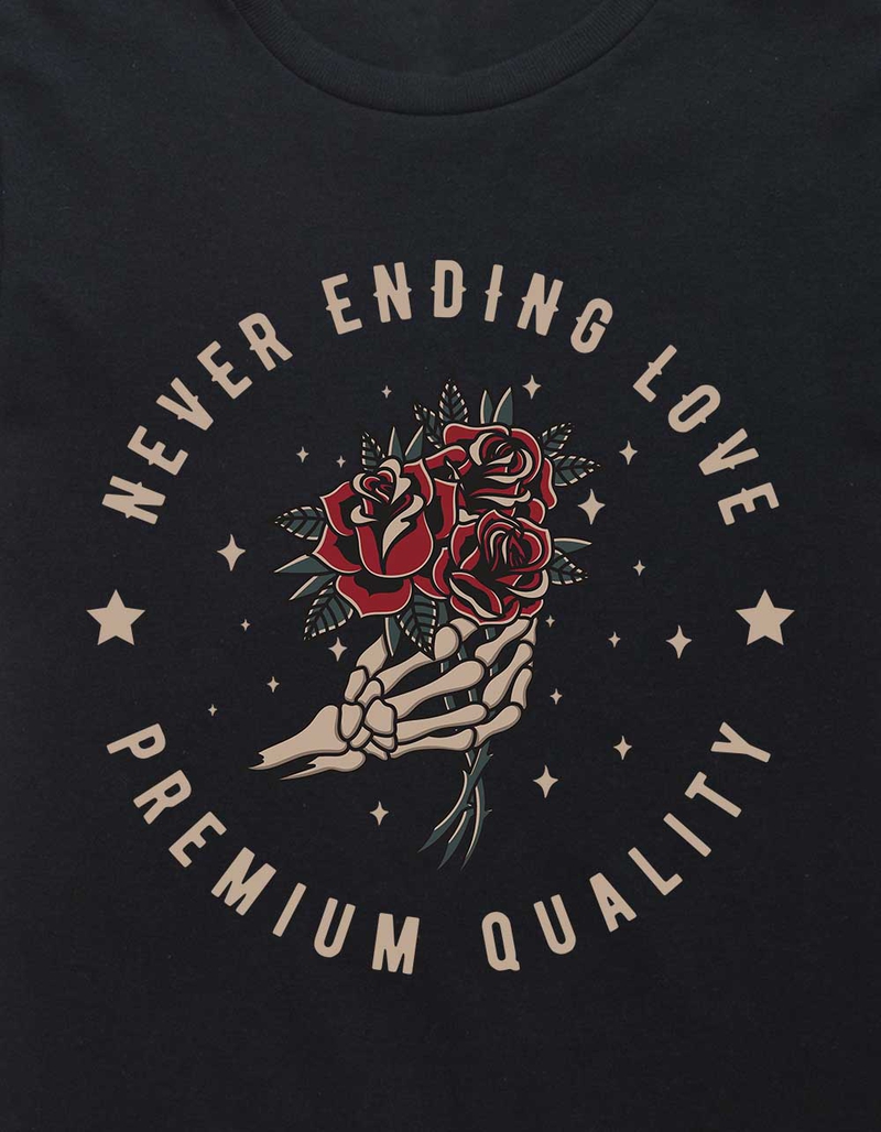 SKELETON Never Ending Love Unisex Kids Tee image number 1