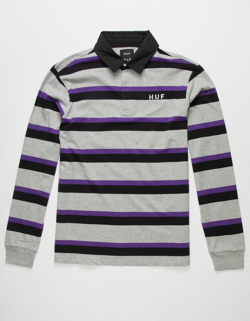HUF Oxford Mens Rugby Shirt image number 0