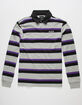 HUF Oxford Mens Rugby Shirt image number 1