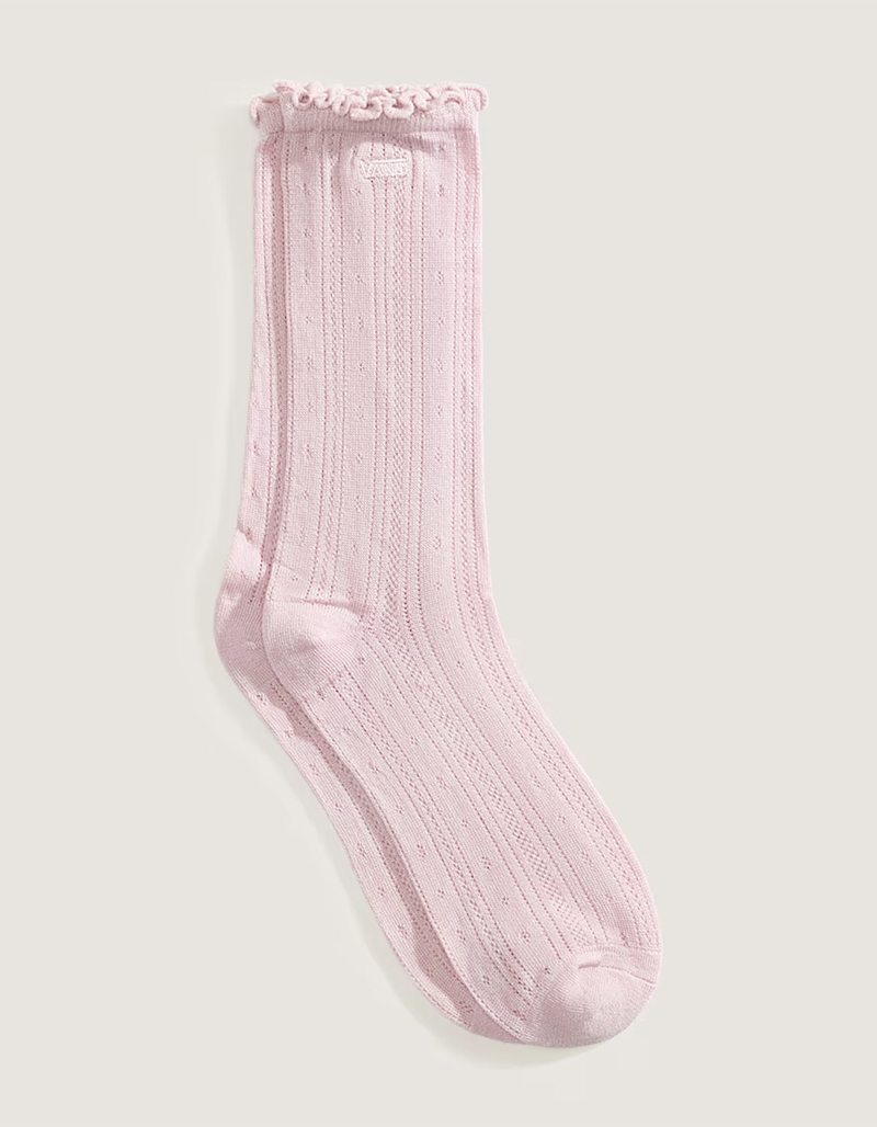 VANS Pointelle Womens Crew Socks image number 2