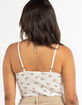 FULL TILT Butterfly Womens Rib Cami image number 7