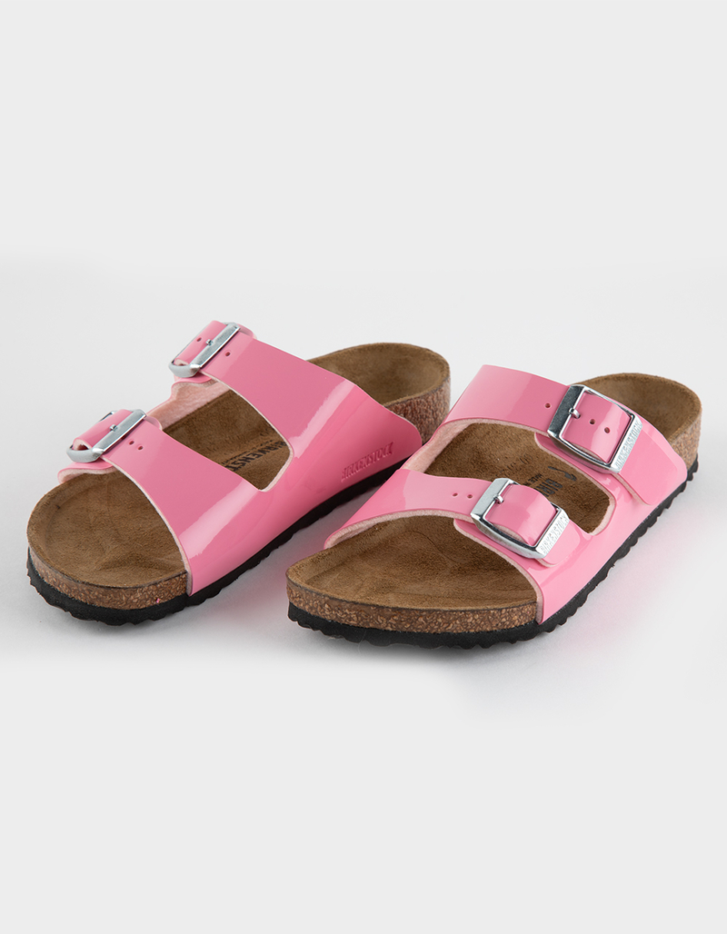 BIRKENSTOCK Arizona Girls Birko-Flor Patent Sandals image number 0