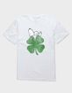 PEANUTS Four Leaf Clover Snoopy Unisex Tee image number 1