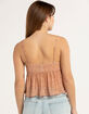 RSQ Womens Mesh Flyaway Cami image number 3