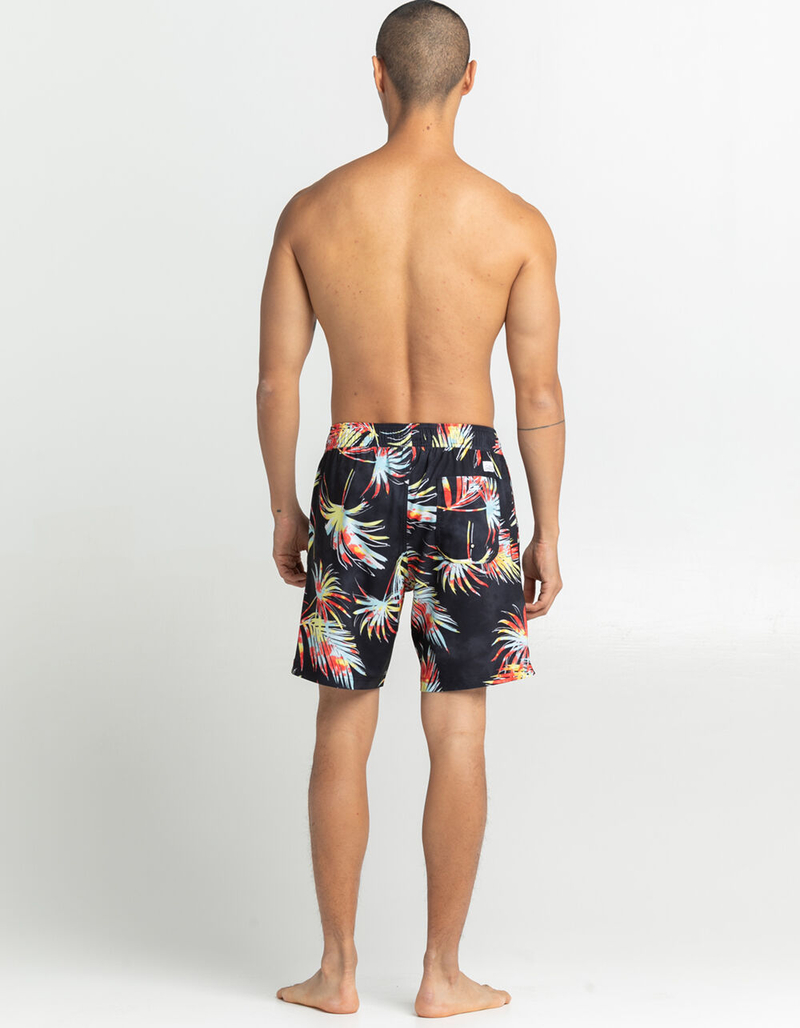 BLUE CROWN Dye Palma Mens Boardshorts image number 3
