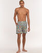 BLUE CROWN Kaleidescope Mens Swim Shorts image number 6