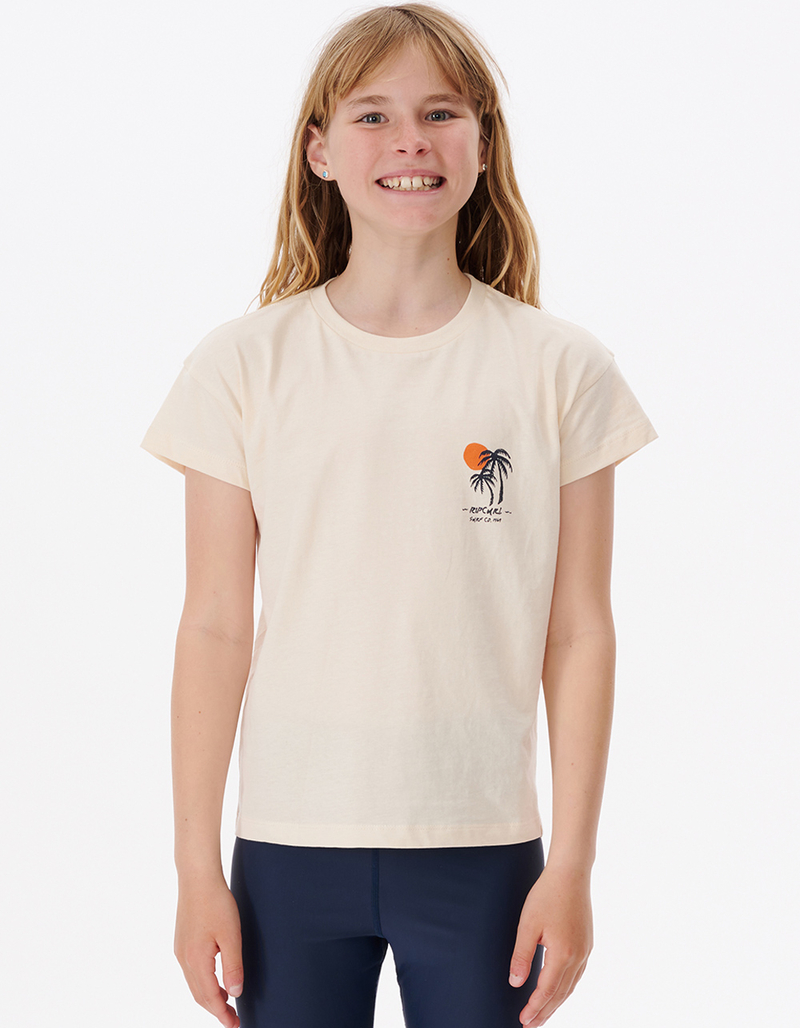 RIP CURL Tropic Sun Girls Crop Tee image number 3