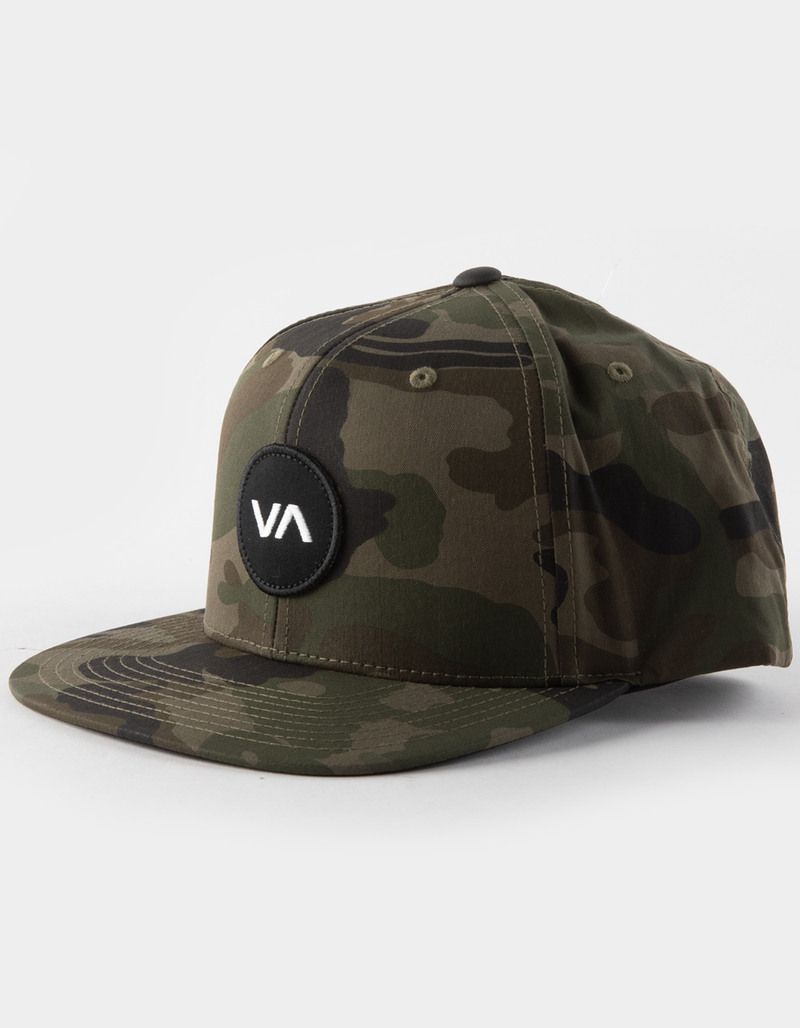 RVCA VA Patch Mens Snapback Hat image number 0