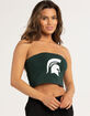 HYPE AND VICE Michigan State Womens Tube Top image number 1