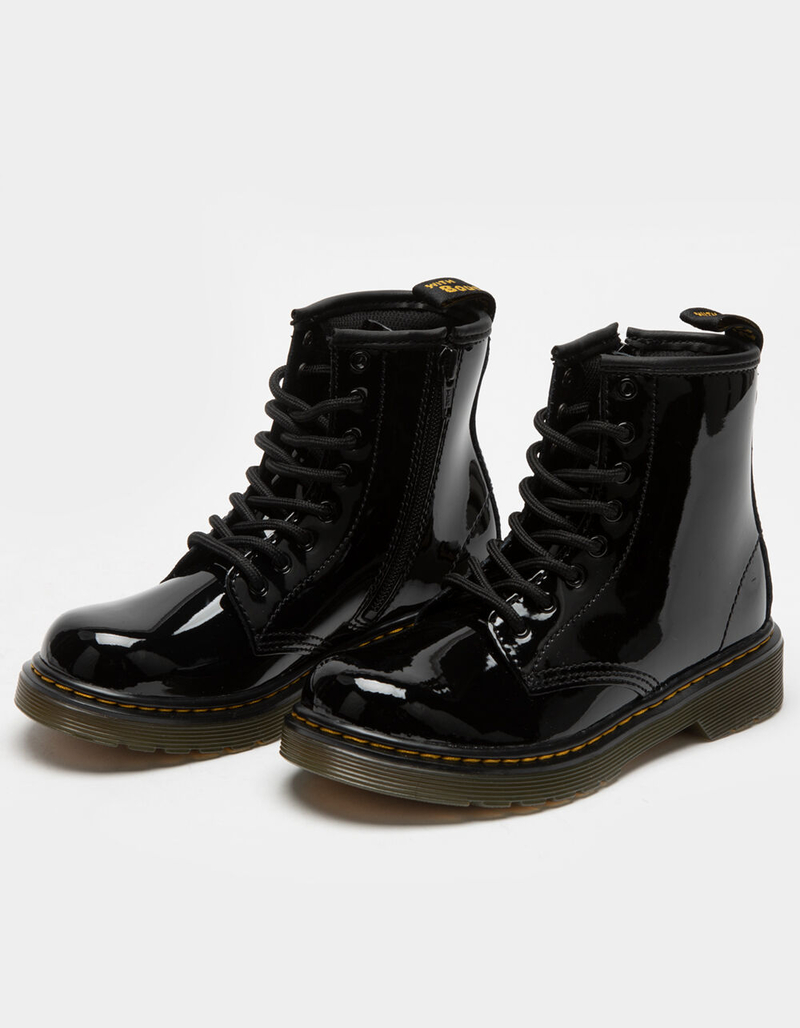 DR. MARTENS 1460 Girls Patent Leather Boots image number 0