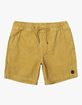RVCA Escape Mens 17" Elastic Corduroy Shorts image number 1