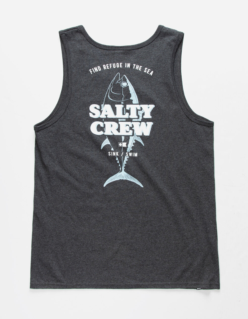 SALTY CREW Tank Up N Down Mens Charcoal Tank Top image number 0