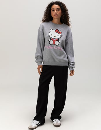 SANRIO Hello Kitty Womens Crewneck Sweatshirt Alternative Image