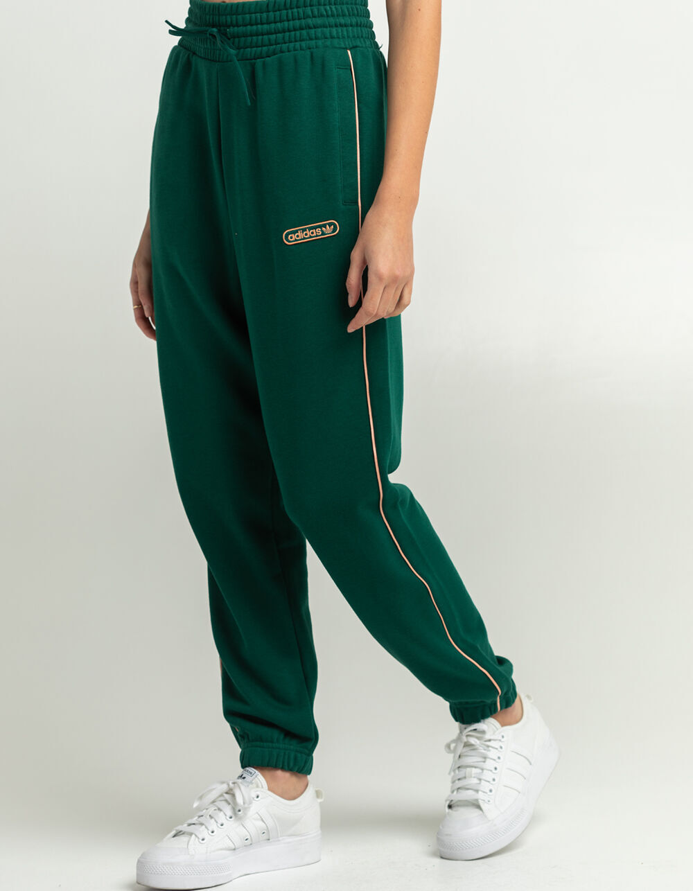adidas green sweatpants