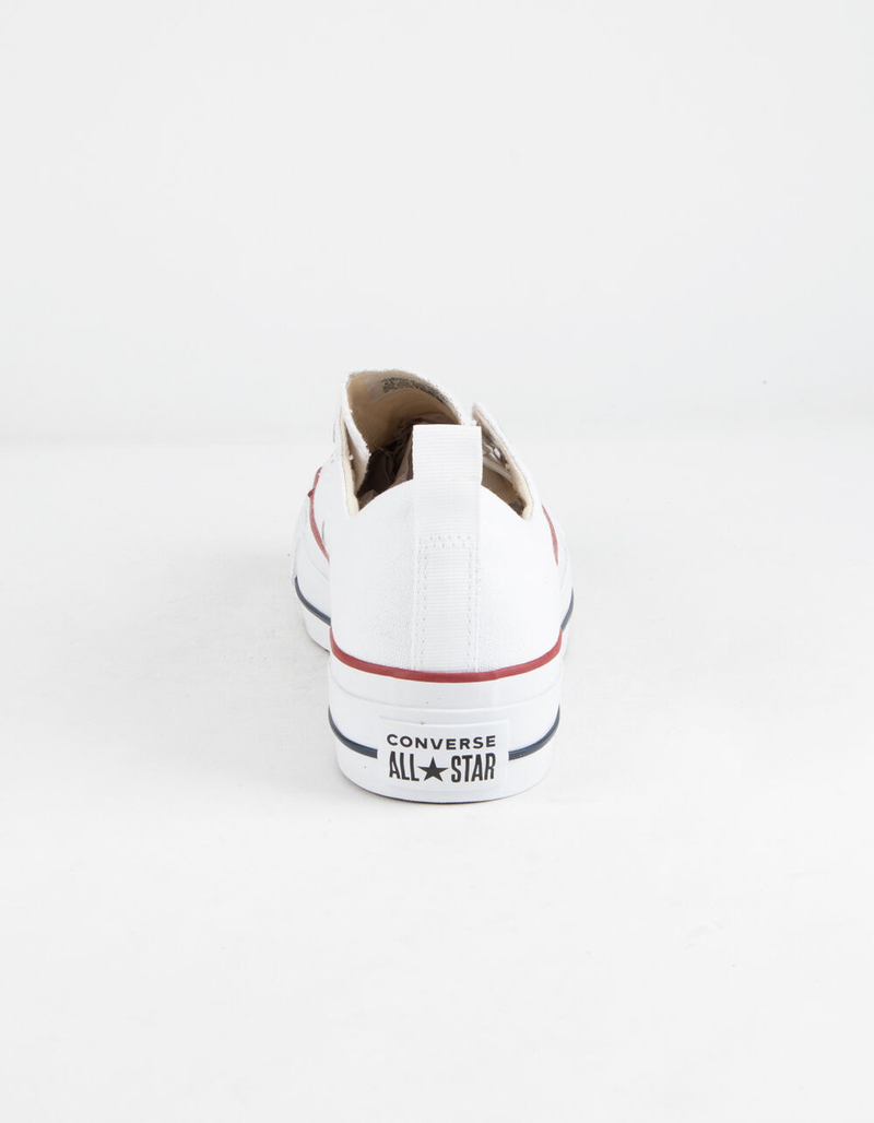 CONVERSE Chuck Taylor All Star Platform Slip White Womens Shoes image number 4
