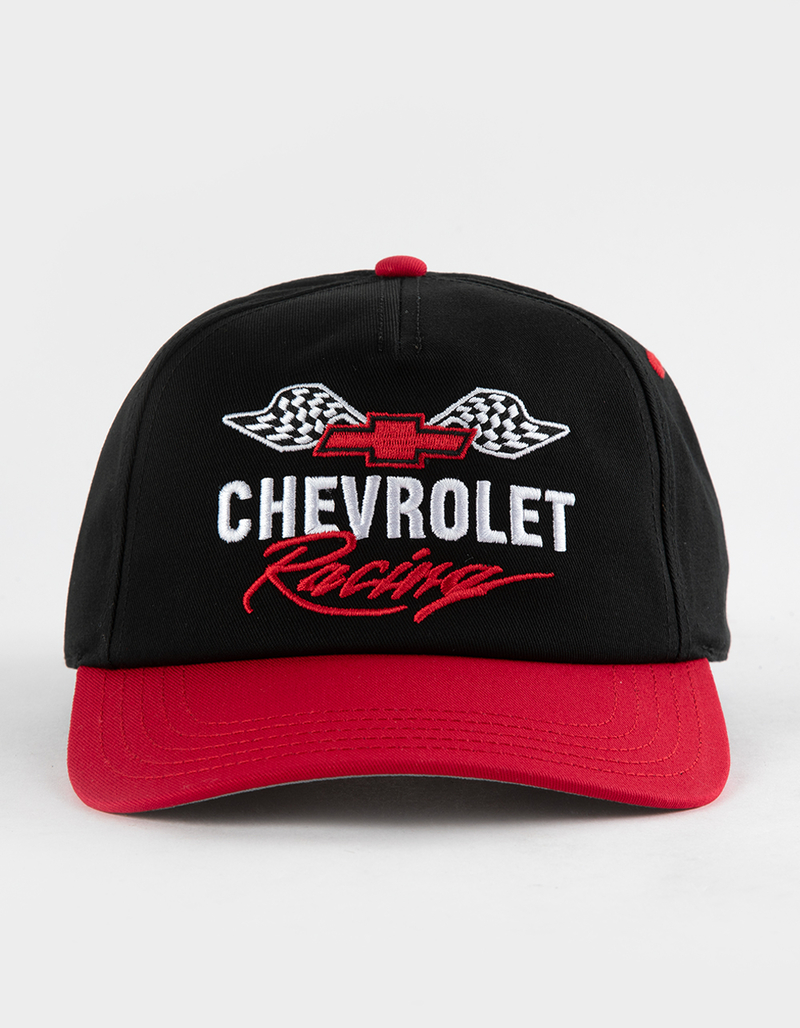 AMERICAN NEEDLE Chevrolet Racing Roscoe Snapback Hat image number 1