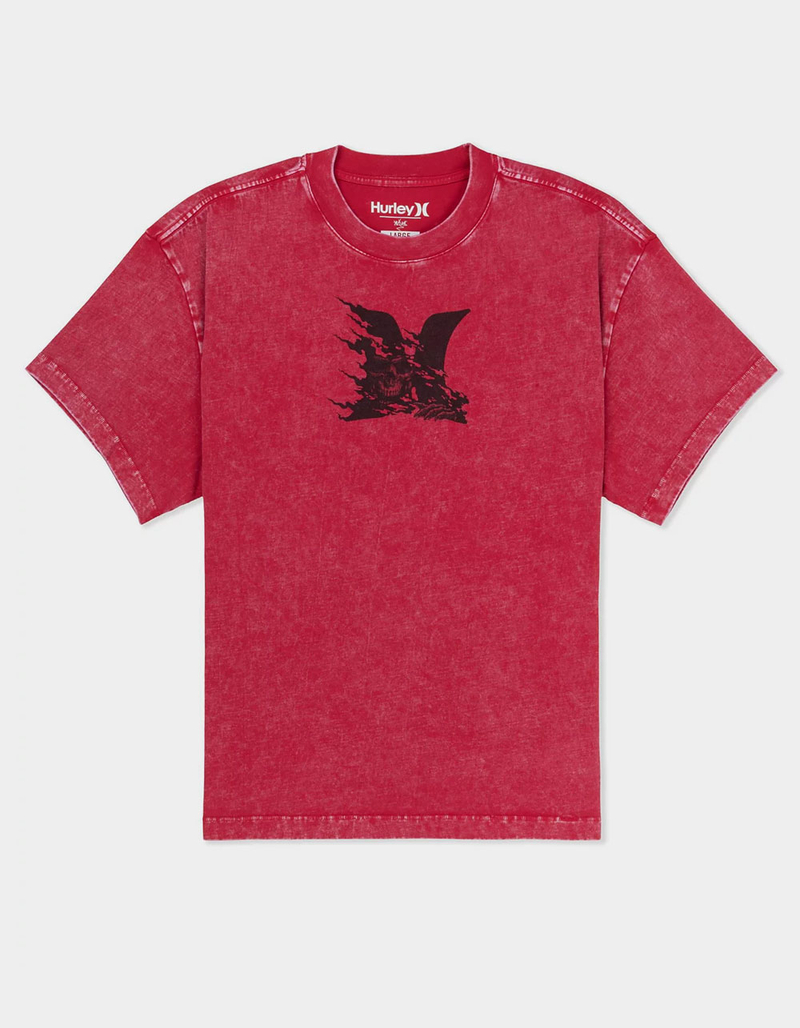 HURLEY x Travis Barker Face Death Mens Tee image number 0