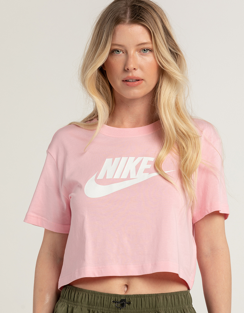 NIKE Sportswear Essential Womens Crop Tee image number 0