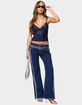 EDIKTED Pia Sequin Floral Backless Top image number 5