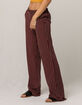 SKY AND SPARROW Stripe Womens Wide Leg Pants image number 2