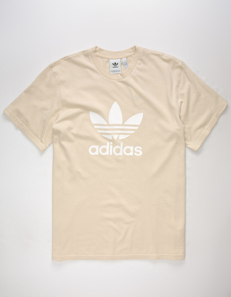 ADIDAS Trefoil Beige Mens T-Shirt image number 0