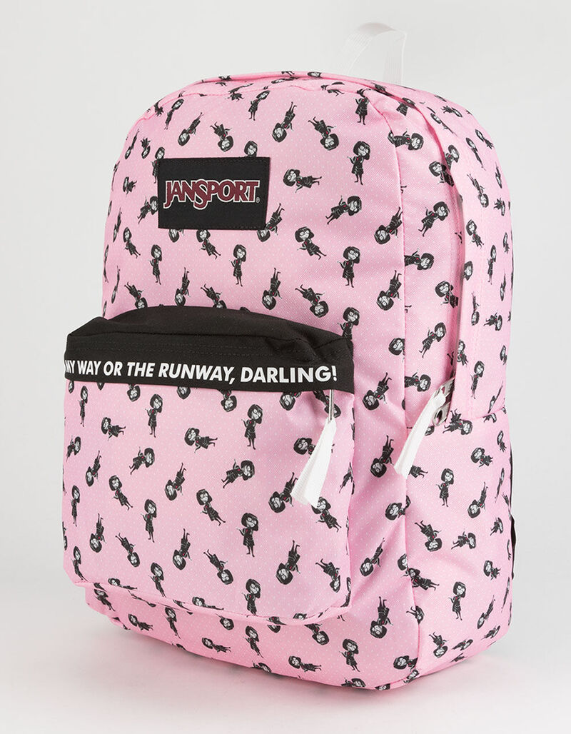 JANSPORT x Disney Pixar Incredibles 2 Edna SuperBreak Backpack PINK