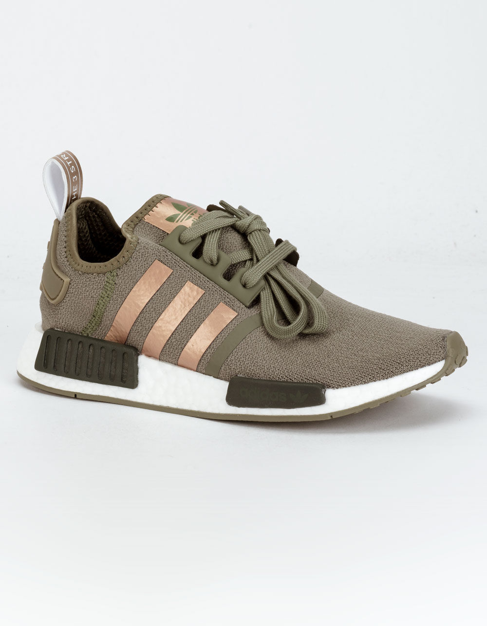 ADIDAS NMD_R1 Womens Shoes - OLIVE 