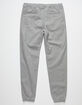 CHARLES AND A HALF Mens Twill Jogger Pants image number 2