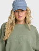 BILLABONG Vibes Kendal Womens Oversized Crewneck Sweatshirt image number 2