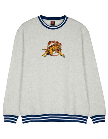 SANTA CRUZ Salba Tiger Simplified Mens Crewneck Sweatshirt Alternative Image