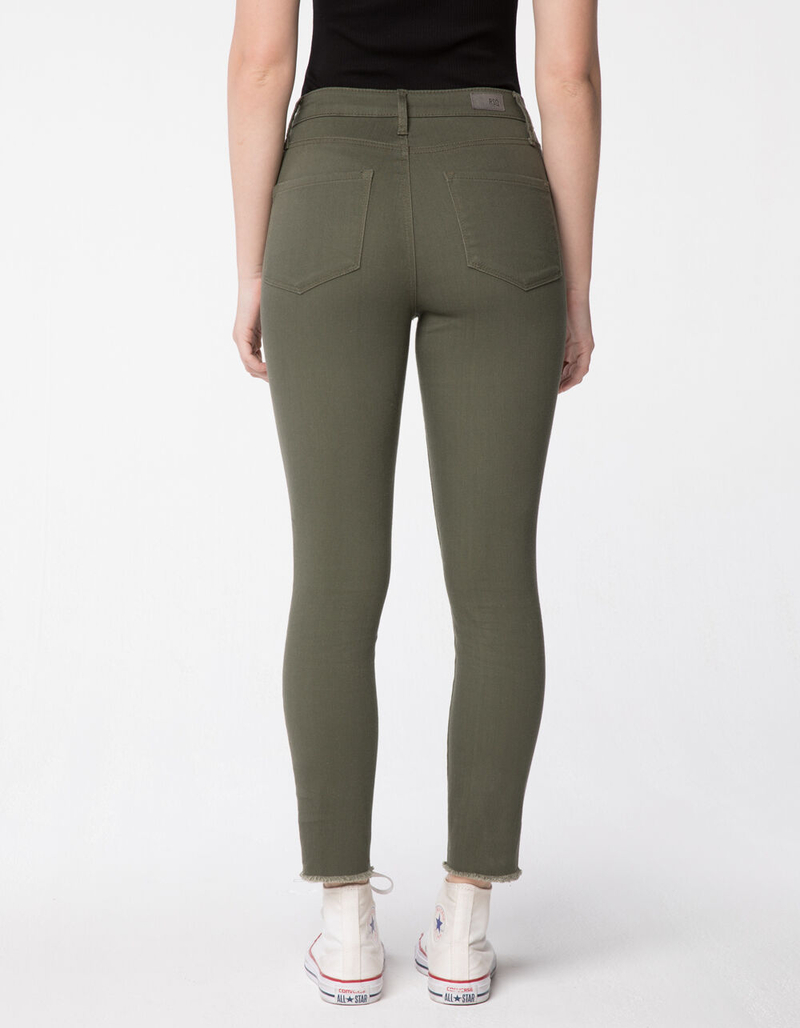 RSQ High Rise Ankle Womens Olive Skinny Jeans image number 2