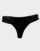 FULL TILT Velvet Rib Thong image number 1