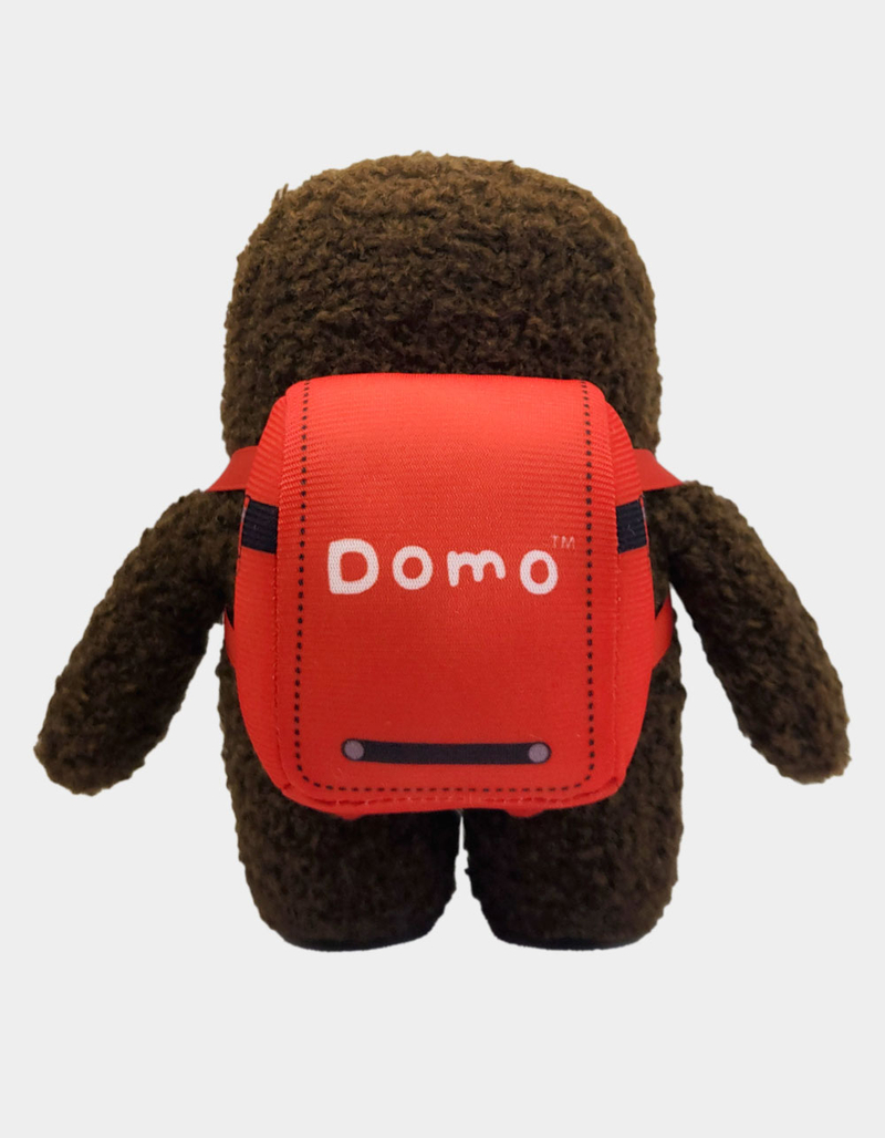 DOMO With Backpack 6.5" Plush Figure image number 2
