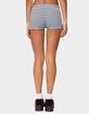 EDIKTED Lillian Striped Knit Shorts image number 3