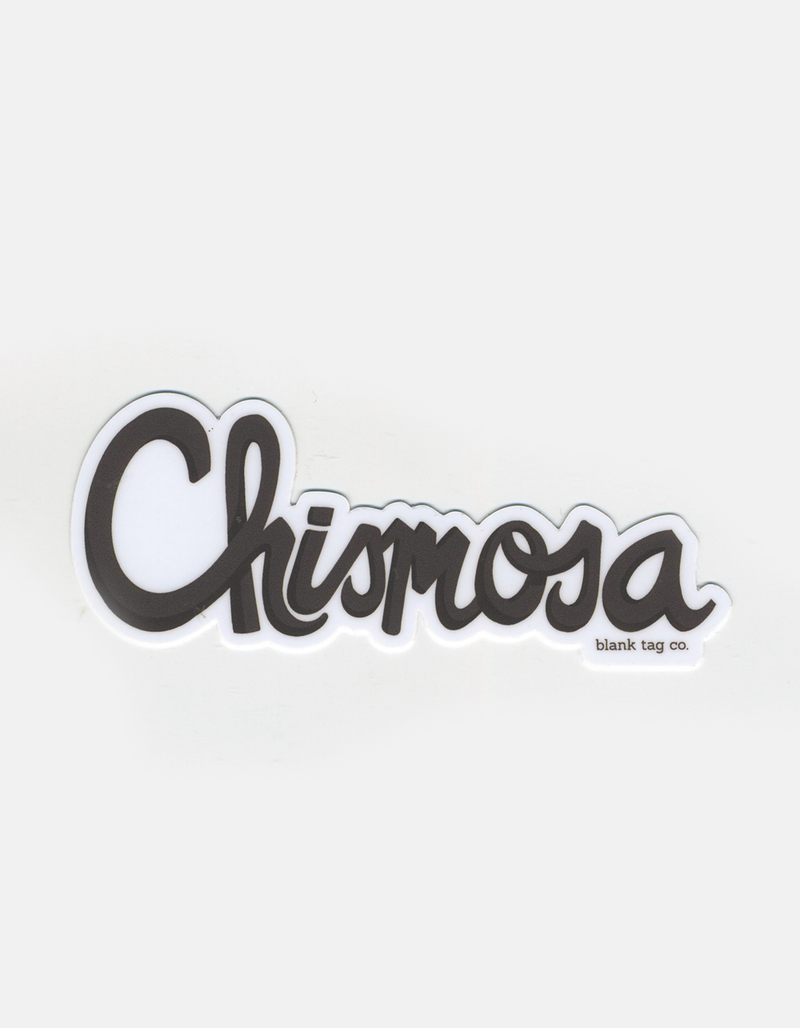 BLANK TAG CO. The Chismosa Sticker image number 0