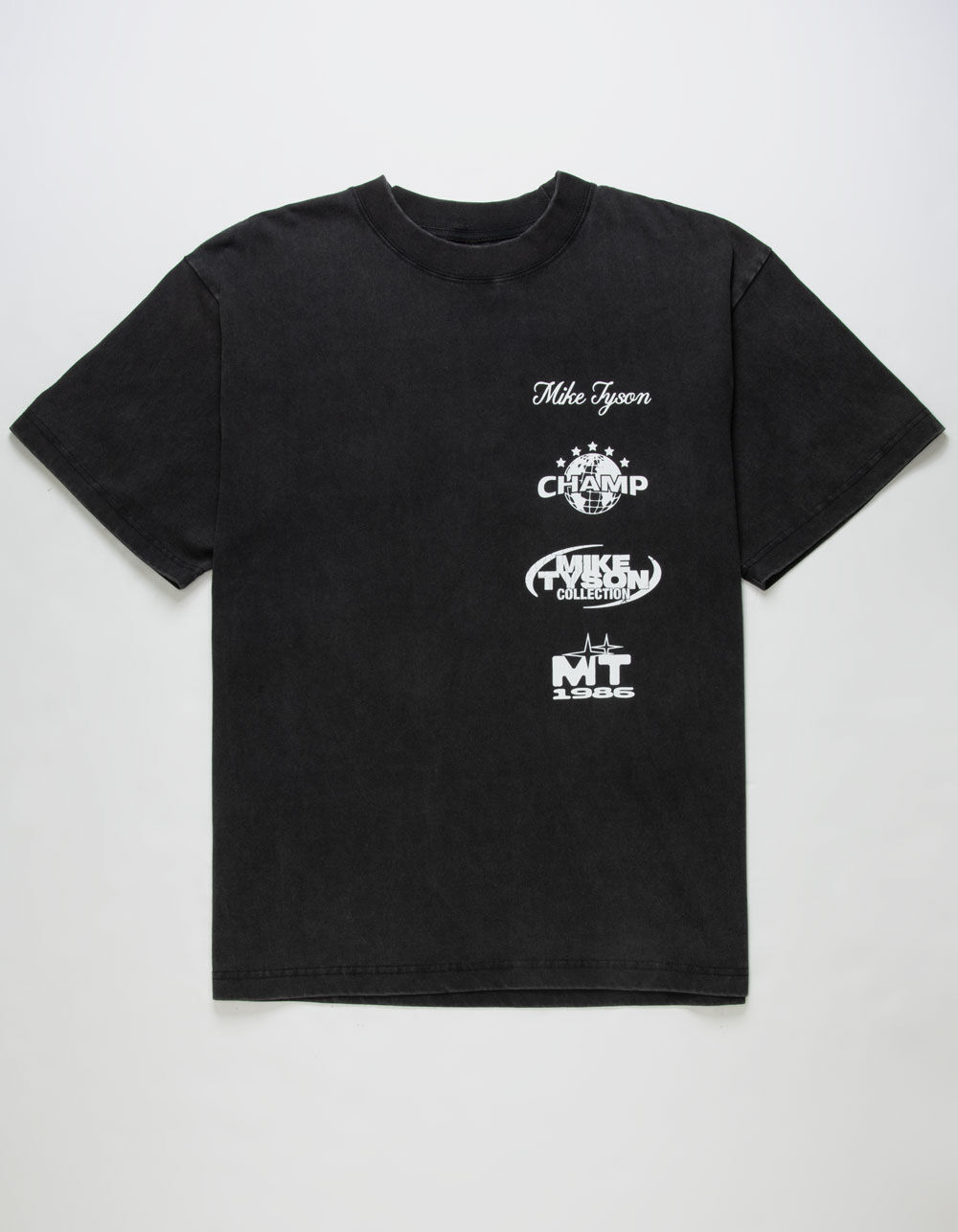 MIKE TYSON Heavyweight Champion Mens Oversized Tee - BLACK | Tillys