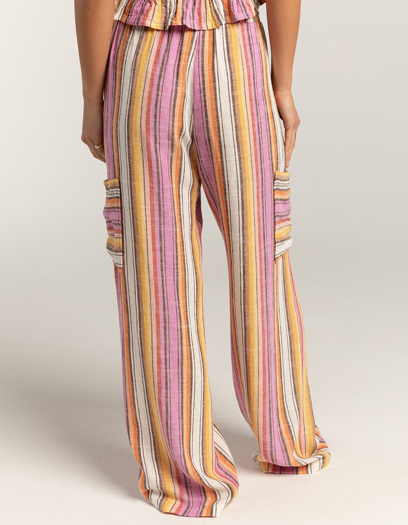 HURLEY Sunset Stripe Womens Cargo Pants image number 3