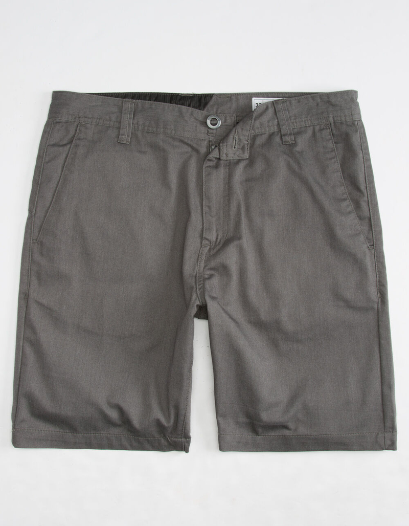 VOLCOM Frickin Drifter Charcoal Mens Shorts image number 0